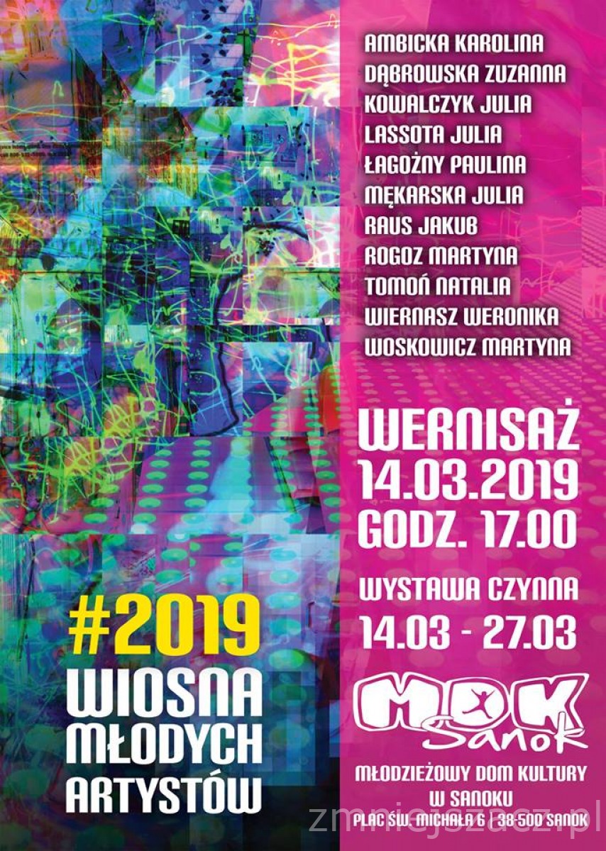 Wiosna Młodych Artystów 2019 - I LO w Sanoku [ZDJĘCIA] - Zdjęcie główne