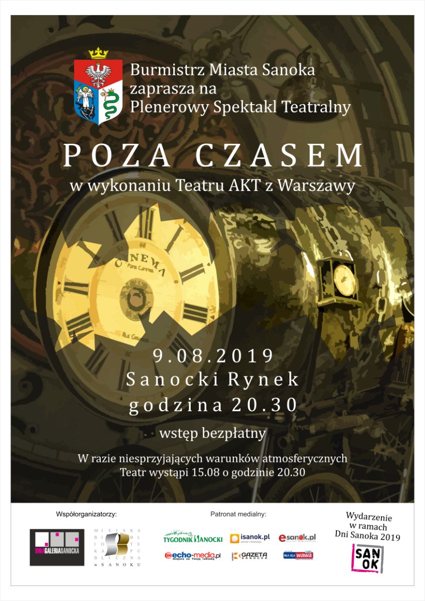 Plenerowy Spektakl Teatralny Poza Czasem - Zdjęcie główne