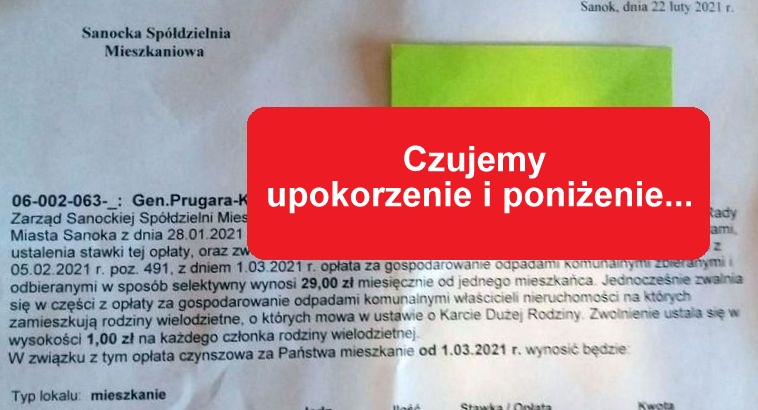 SYGNAŁY CZYTELNIKÓW: Obniżka w kwocie 1 zł za wywóz nieczystości urąga naszej godności! - Zdjęcie główne