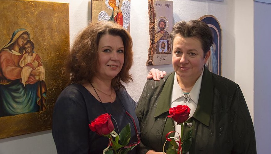 „Świątecznie” w MDK. Zobacz wystawę dwóch sanoczanek  - Zdjęcie główne
