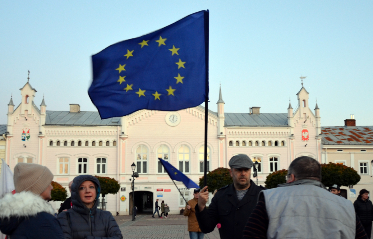 Europa to My! Sanoczanie protestowali na Rynku