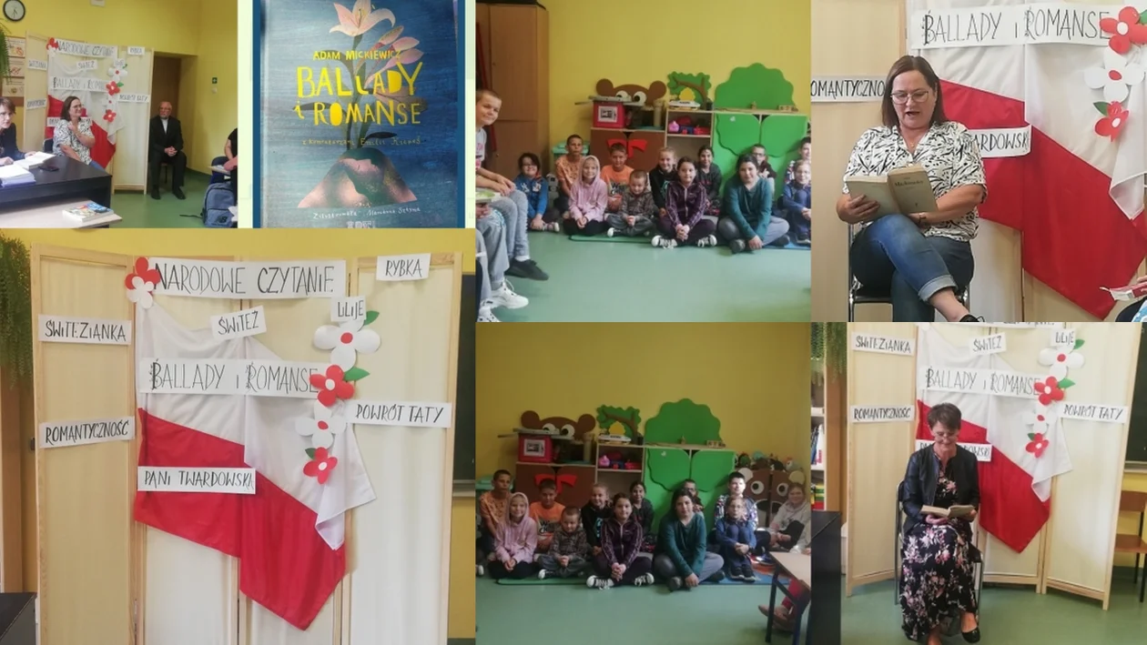 IX edycja akcji Narodowe Czytanie w Szkole Podstawowej w Załużu - Zdjęcie główne