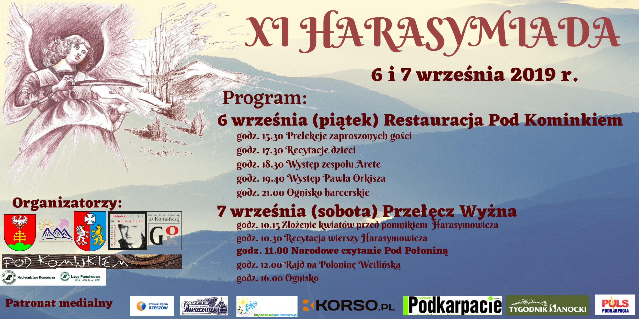 XI edycja Harasymiady – Na ścieżkach Krainy Łagodności - Zdjęcie główne