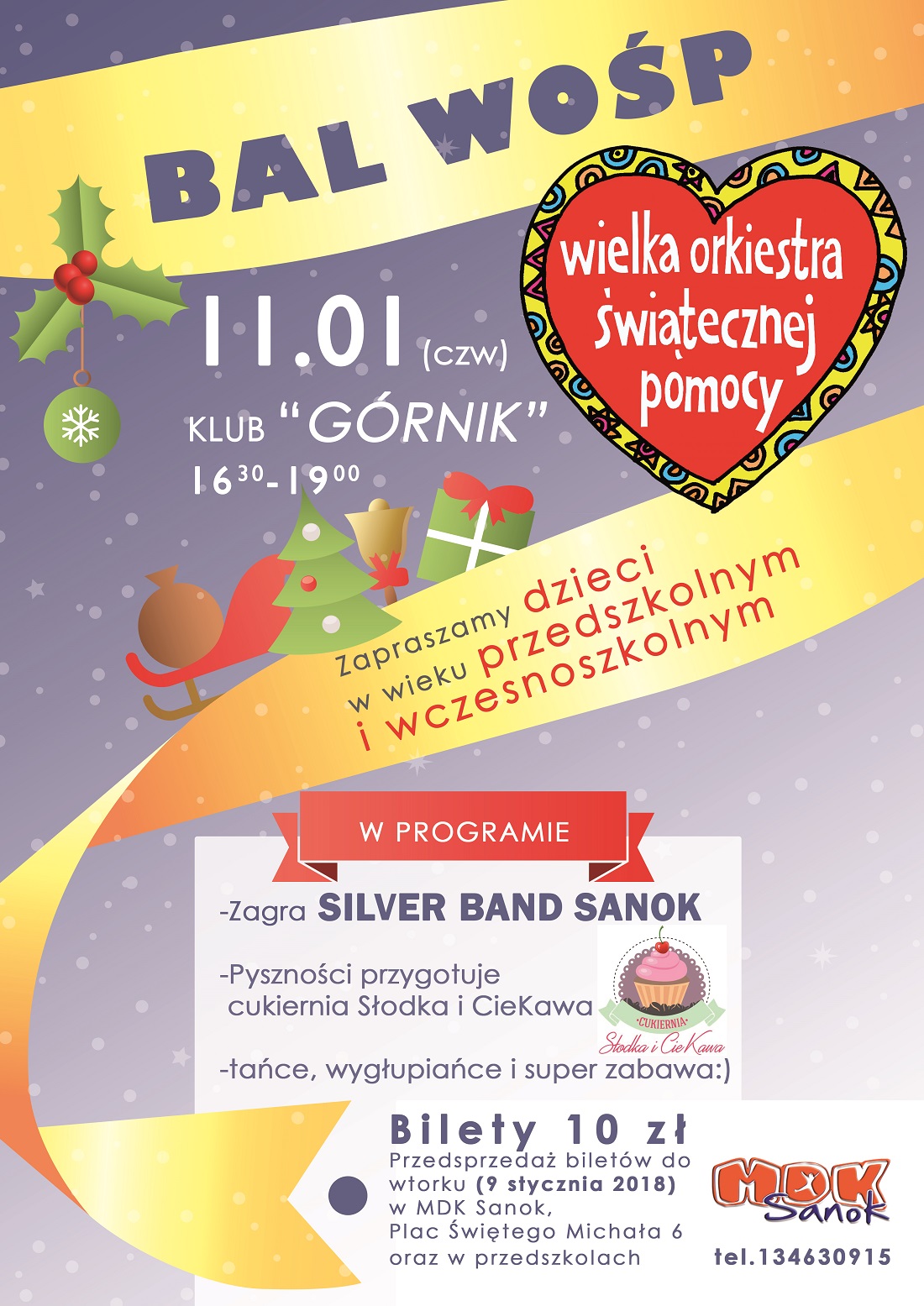 Bal WOŚP w Sanoku - Zdjęcie główne