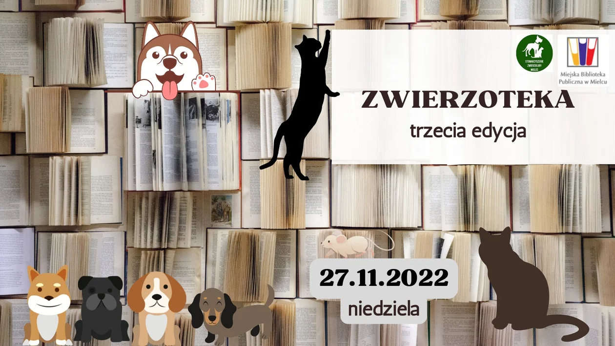 Chodźmy razem do Biblioteki na Zwierzotekę! [ZAPOWIEDŹ] - Zdjęcie główne