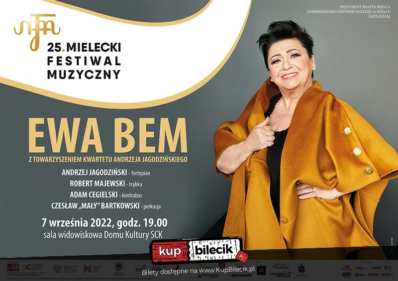 Ewa Bem jednak zaśpiewa na 25. Mieleckim Festiwalu Muzycznym! Koncert już w listopadzie [ZAPOWIEDŹ] - Zdjęcie główne