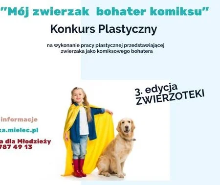 Mój zwierzak, bohater komiksu – konkurs plastyczny [ZAPOWIEDŹ] - Zdjęcie główne