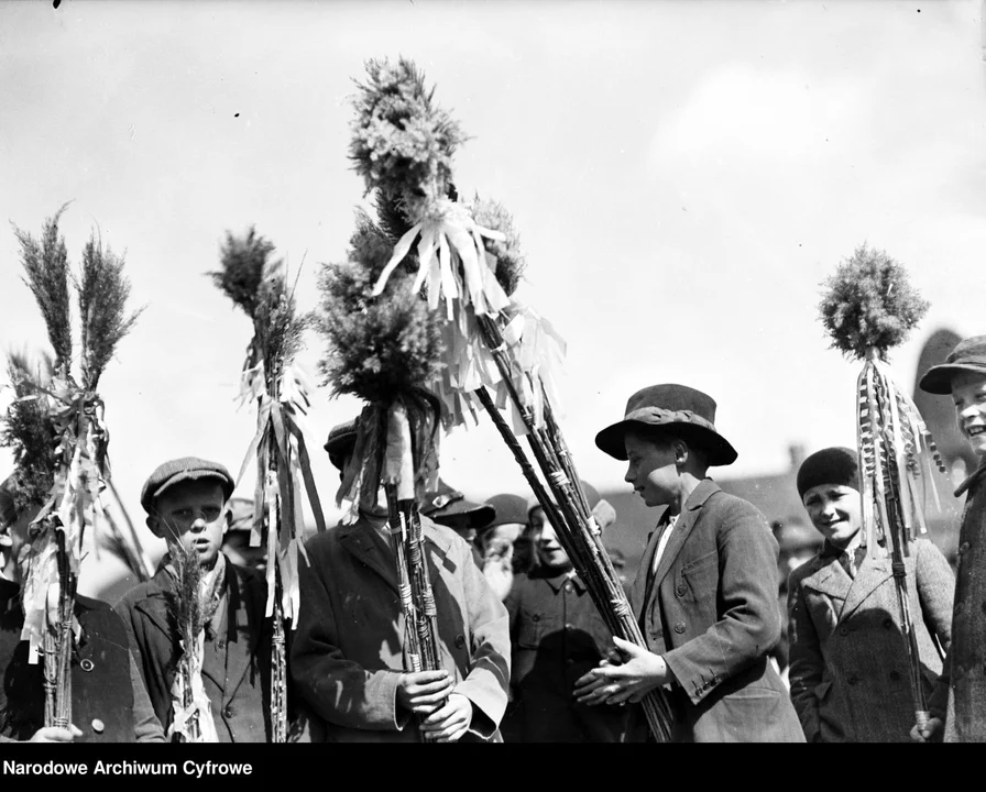 Niedziela Palmowa przed drugą wojną światową. Zobacz archiwalne fotografie [ZDJĘCIA] - Zdjęcie główne