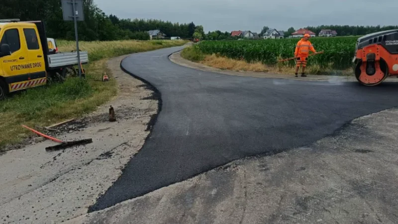 Obrazek do pytania - Remont tej drogi prawie na finiszu! O którą ulicę chodzi?