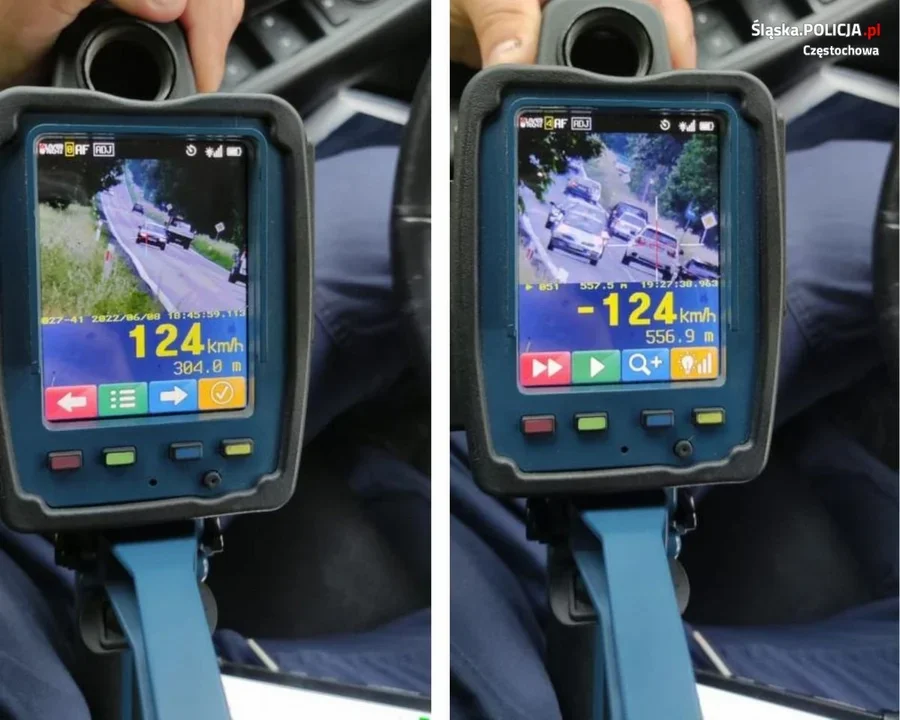 Policjanci z częstochowskiej grupy SPEED zatrzymali 2 kierowców bmw, którzy na tym samym odcinku drogi znacznie przekroczyli dopuszczalną prędkość. Oprócz wysokiej grzywny, zostali ukarani 10 punktami karnymi i stracili swoje uprawnienia do kierowania na 3 miesiące.Zdarzenia miały miejsce w  Chorzenicach na drodze krajowej numer 91. Obaj kierujący otrzymali kierujący został ukarani mandatem w wysokości 2,5 tys. zł oraz 10 punktami karnymi. 