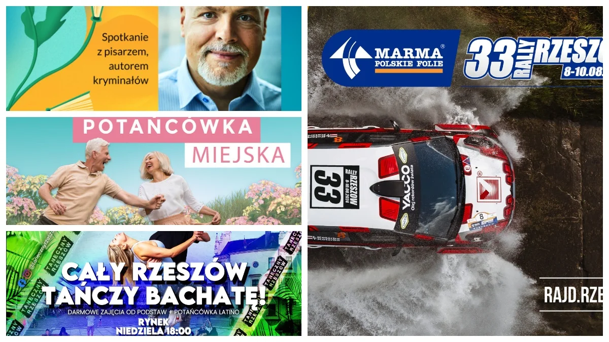 Imprezy sportowe i wydarzenia kulturalne w ten weekend w Rzeszowie. Gdzie warto się wybrać? [PLAKATY] - Zdjęcie główne