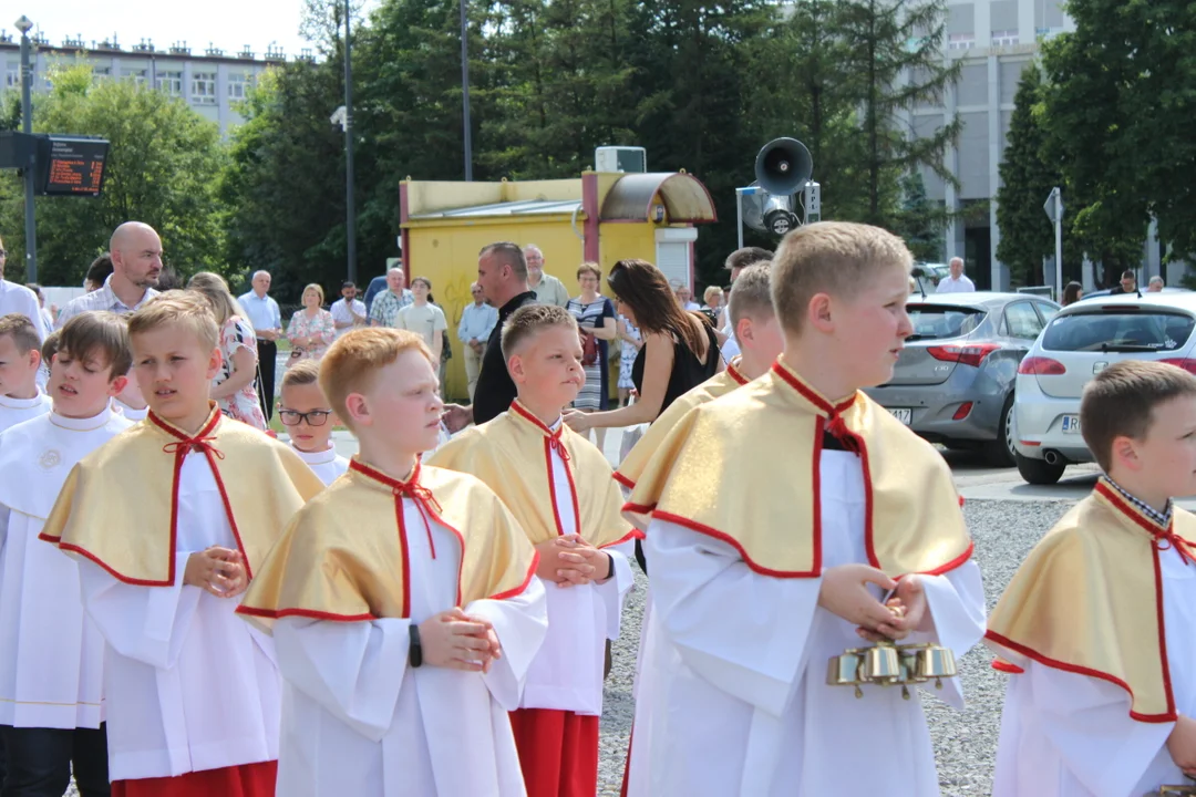 Uroczysta Procesja Kościoła Akademickiego na ul. Rejtana