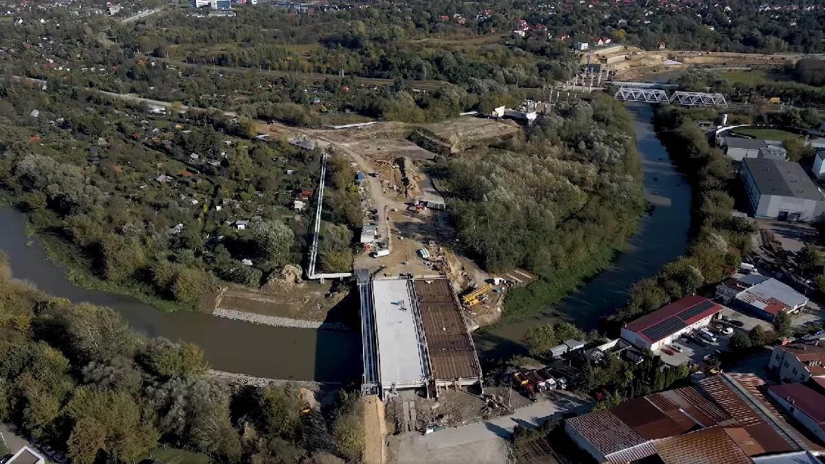 Budowa Wisłokostrady idzie z rozmachem. Film z lotu ptaka [WIDEO] - Zdjęcie główne