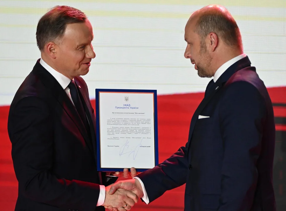 Andrzej Duda przekazał wyjątkową nagrodę dla Rzeszowa [WIDEO] - Zdjęcie główne