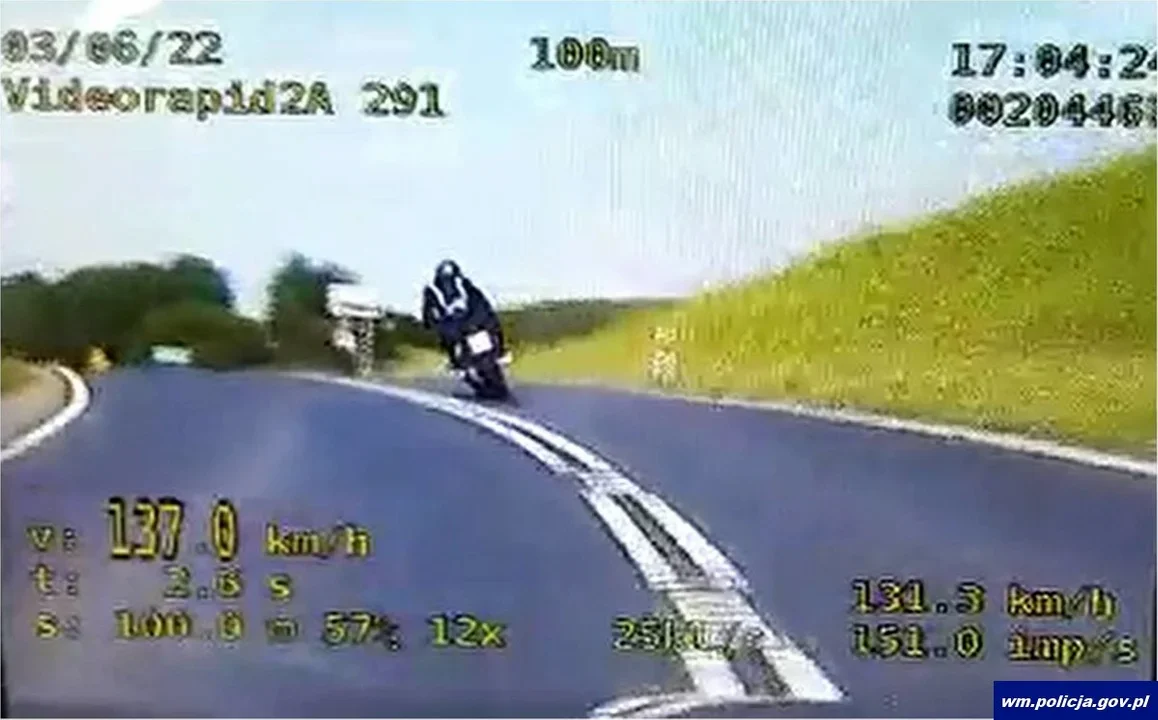 W Suszu policjanci grupy SPEED zatrzymali do kontroli drogowej kierującego motocyklem. Okazało się, że mężczyzna posiada prawo jazdy, ale brakuje mu kategorii A, dzięki której mógłby jeździć motocyklem. W związku w powyższym policjanci zatrzymali prawo jazdy 22-latkowi. Inny razem funkcjonariusze zatrzymali również nieodpowiedzialnego motocyklistę. Mężczyzna w Biskupiczkach jechał z prędkością 137 km/h. Funkcjonariusze ukarali 26-latka mandatem w wysokości 2700 zł, a jego konto powiększyło się o 15 pkt. karnych oraz stracił prawo jazdy na najbliższe 3 miesiące.
