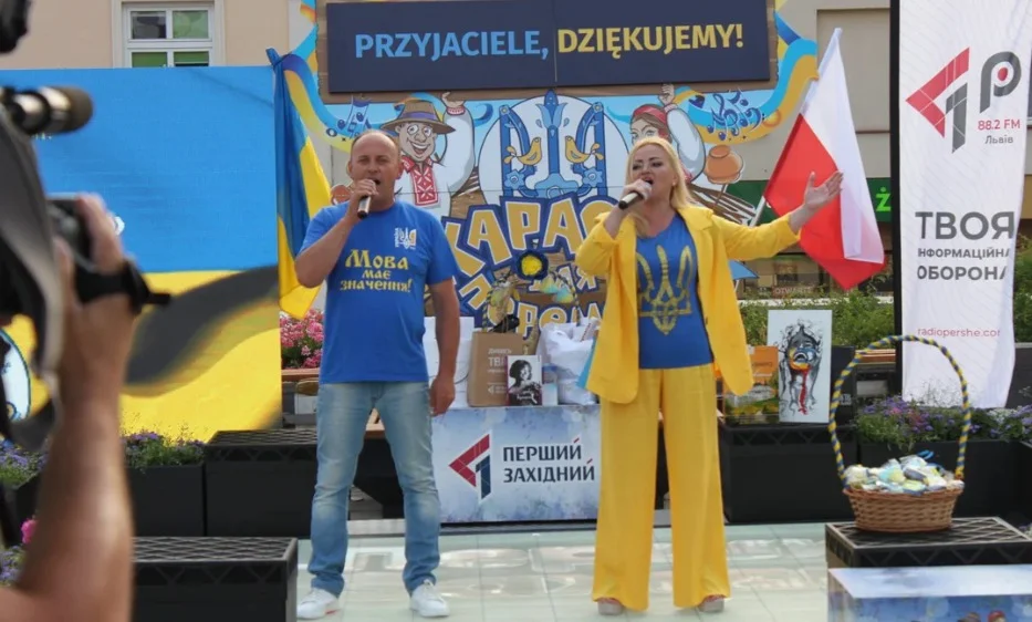Jutro ulicami Rzeszowa przejdzie pokojowy marsz Ukrainy z 30-metrową flagą. Sprawdź, którymi ulicami - Zdjęcie główne