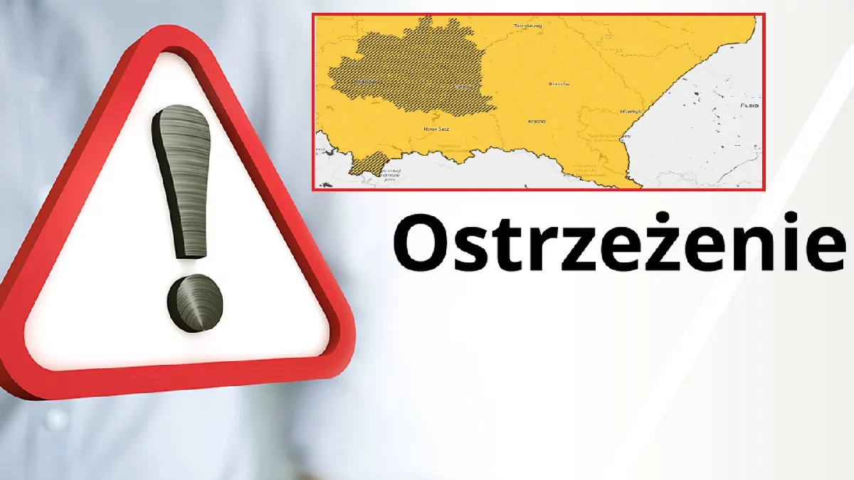 Trudne warunki pogodowe. IMGW ostrzega przed opadami - Zdjęcie główne