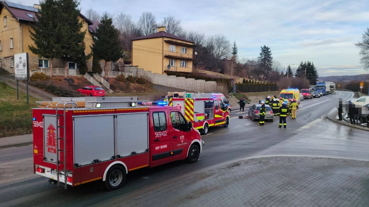 Wypadek na DK9 w Babicy. Droga zablokowana [ZDJĘCIA] - Zdjęcie główne