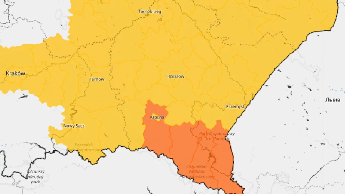 Ostrzeżenie dla Rzeszowa i całego Podkarpacia. Trzeba bardzo uważać - Zdjęcie główne