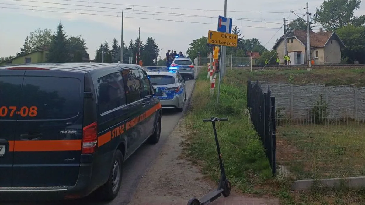 Tragiczny wypadek w Głuchowie. 50-latek zginął na torach kolejowych - Zdjęcie główne