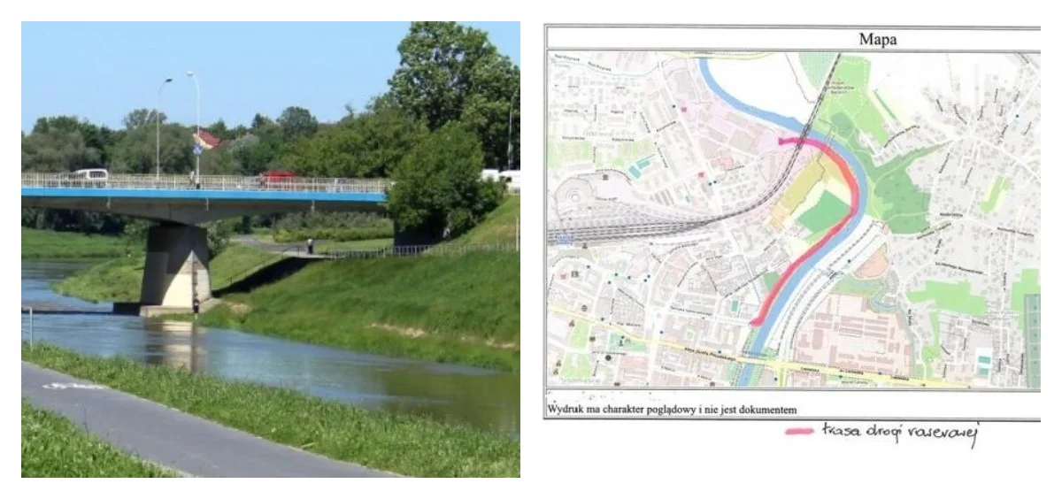 Rzeszów zamówi projekt kilometrowej ścieżki pieszo-rowerowej po lewej stronie Wisłoka - Zdjęcie główne