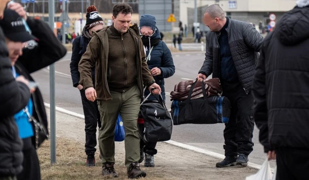 Leśnicy z Podkarpacia pomagają uchodźcom z Ukrainy. Pracownicy lasów zebrali 75 tysięcy złotych dla biednych dzieci z Sambora - Zdjęcie główne