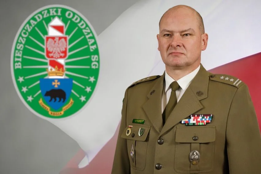 Komendant Bieszczadzkiego Oddziału Straży Granicznej mianowany generałem brygady SG - Zdjęcie główne