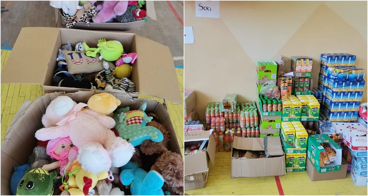 Pomoc dla obywateli Ukrainy nadal trwa. Dla dzieci przebywających w Bieszczadach przygotowano paczki - Zdjęcie główne