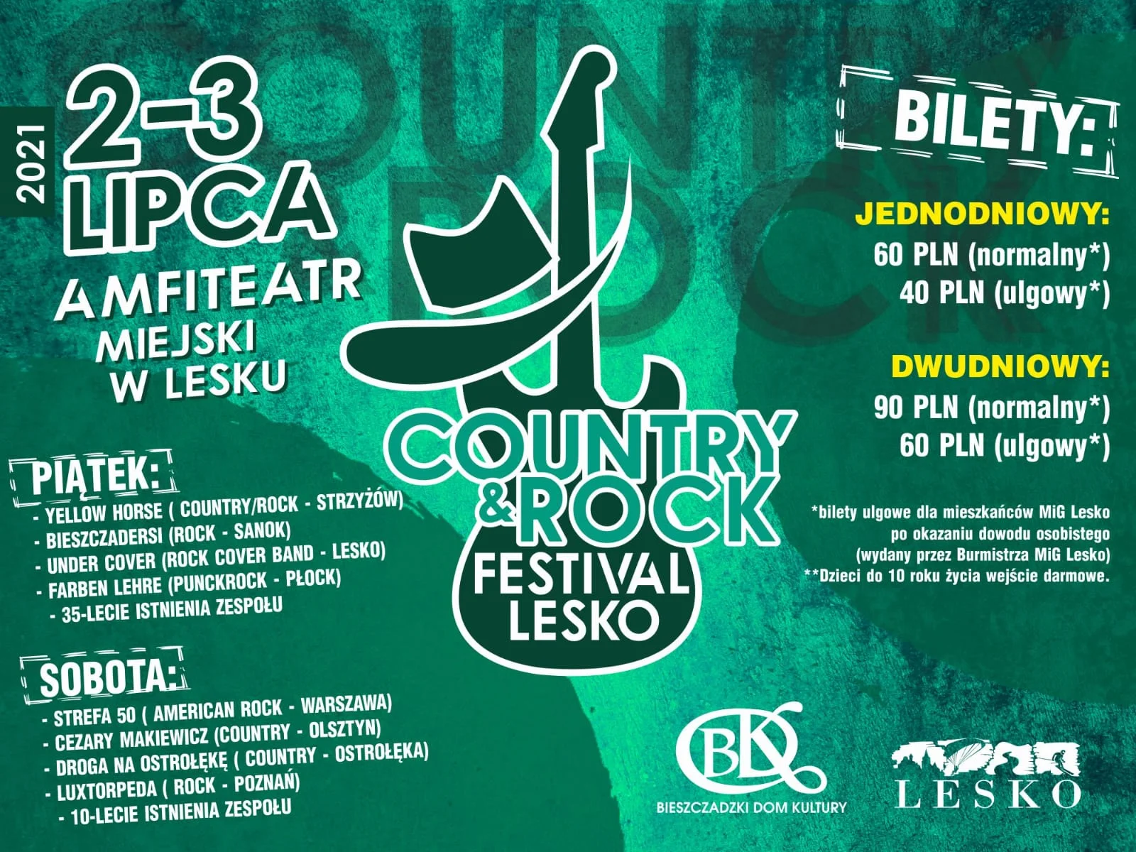 „Country&Rock Festiwal Lesko” - Zdjęcie główne