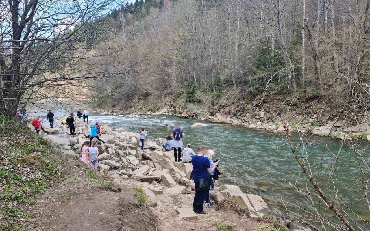 Kaskady na Wetlince