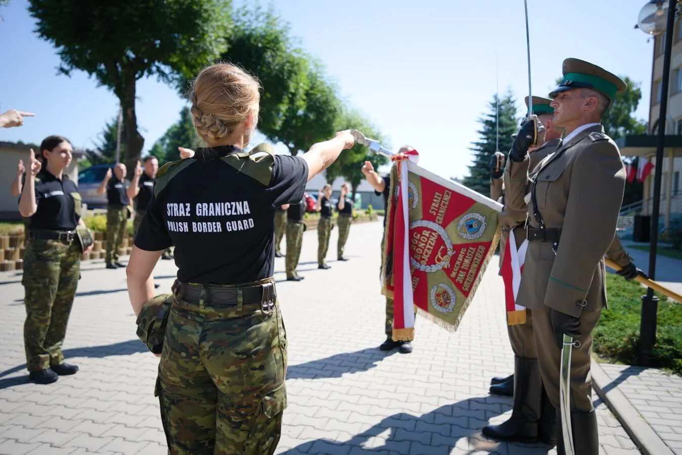 Bieszczadzki Oddział SG z najliczniejszą grupą młodych pograniczników - Zdjęcie główne