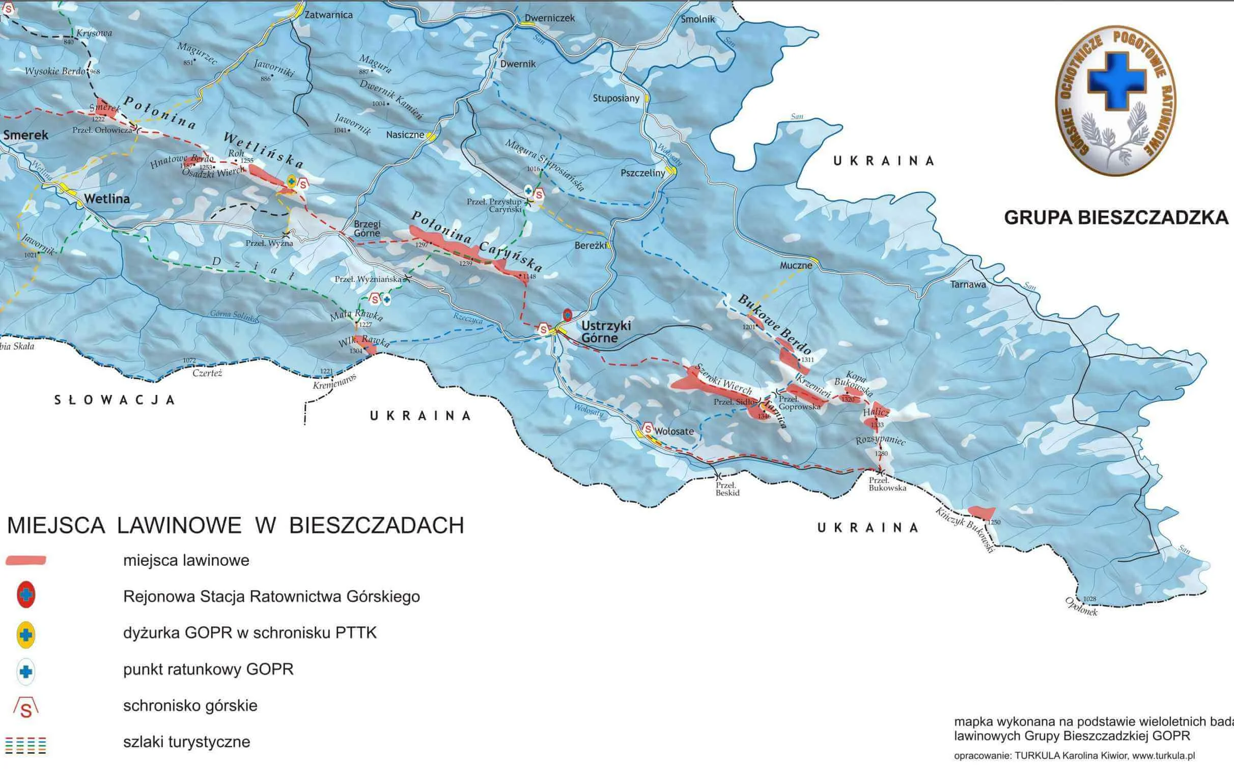 Bieszczadzki Park Narodowy odradza wypraw w góry! [mapa miejsc lawinowych] - Zdjęcie główne