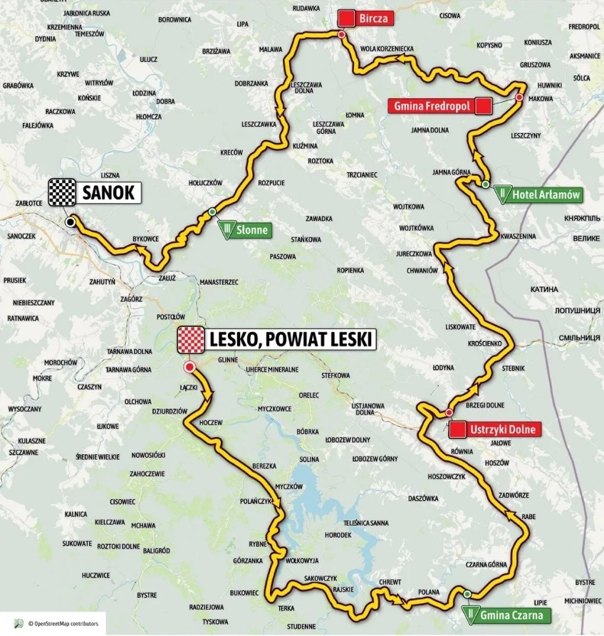Tour de Pologne ponownie w Bieszczadach. Poznaliśmy trasę przyszłorocznego wyścigu - Zdjęcie główne