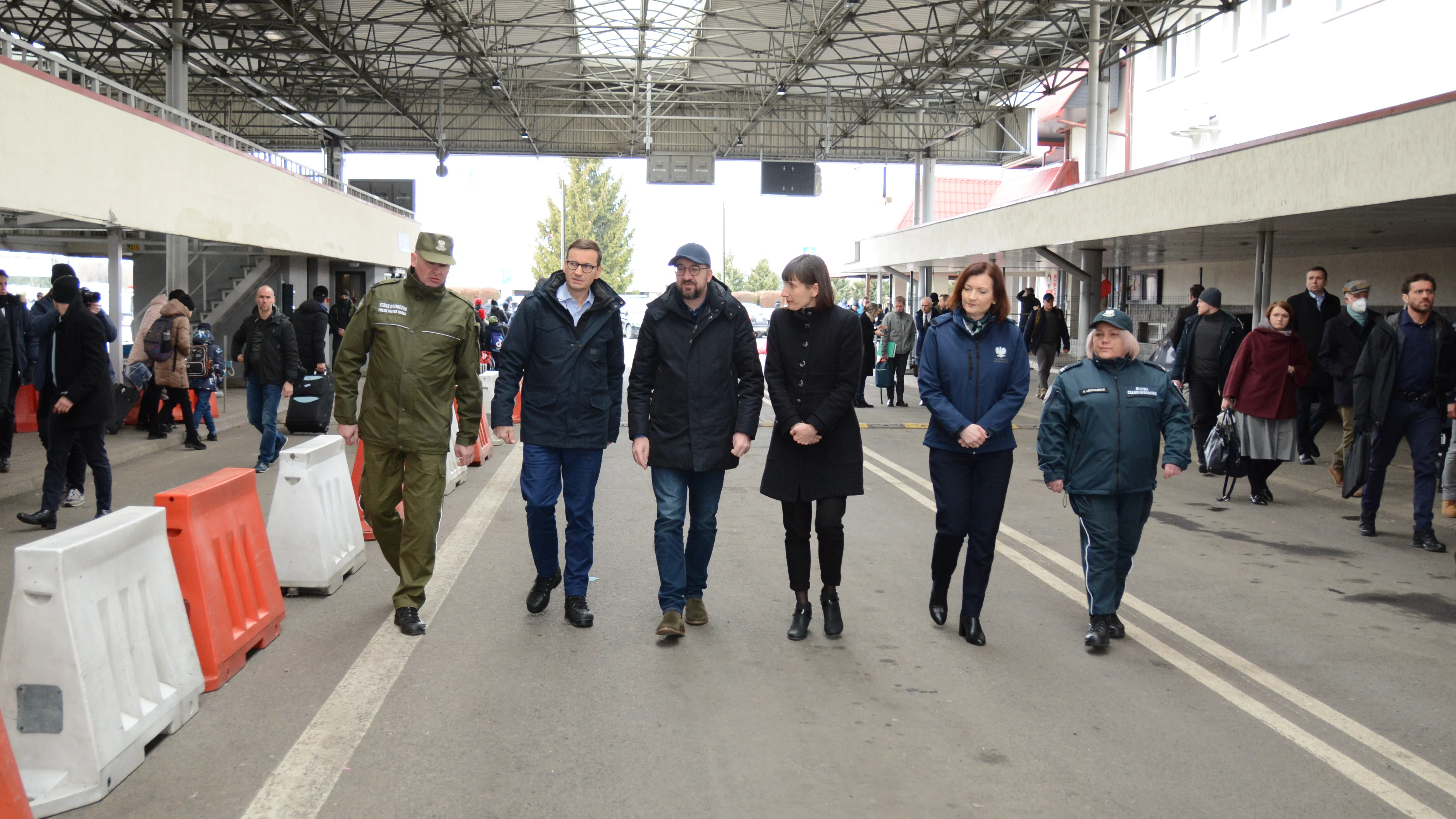 Międzynarodowe delegacje na podkarpackich przejściach granicznych - Zdjęcie główne