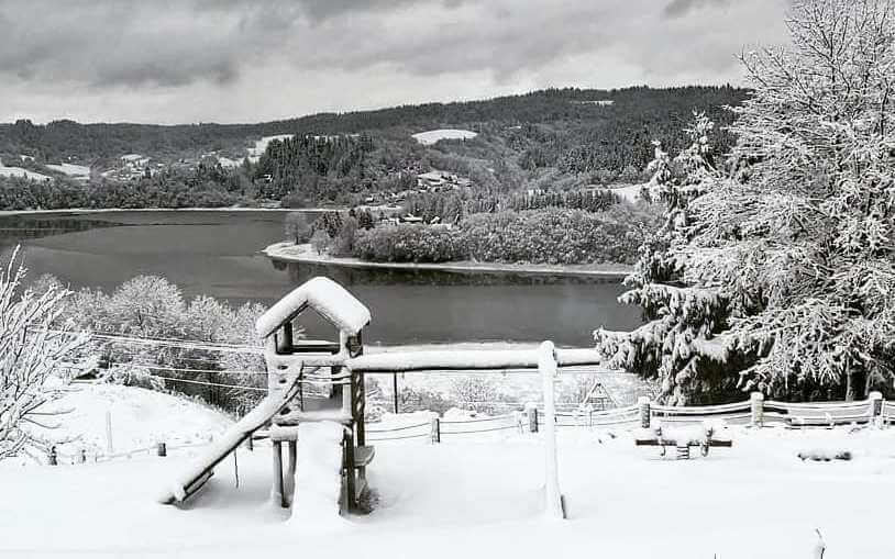 Bieszczady zimą - Wołkowyja