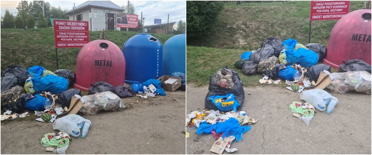 Olchowiec. Bez skrupułów przyjeżdżają, zostawiają śmieci po czym odjeżdżają. Takie nieodpowiedzialne zachowanie stanowi zagrożenie - Zdjęcie główne