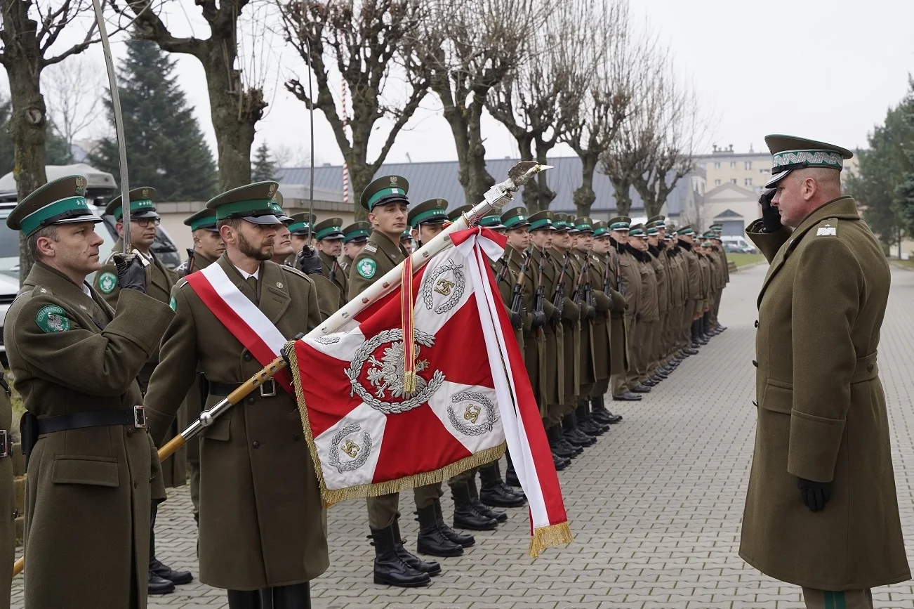 Tak powitano mianowanego komendanta Bieszczadzkiego Oddziału Straży Granicznej [ZDJĘCIA+VIDEO] - Zdjęcie główne