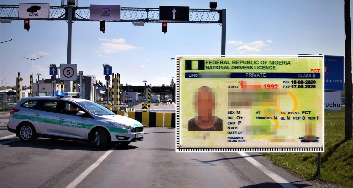 Afrykańczyk chciał przekroczyć ukraińsko-polską granicę z fałszywym prawem jazdy i narkotykami - Zdjęcie główne