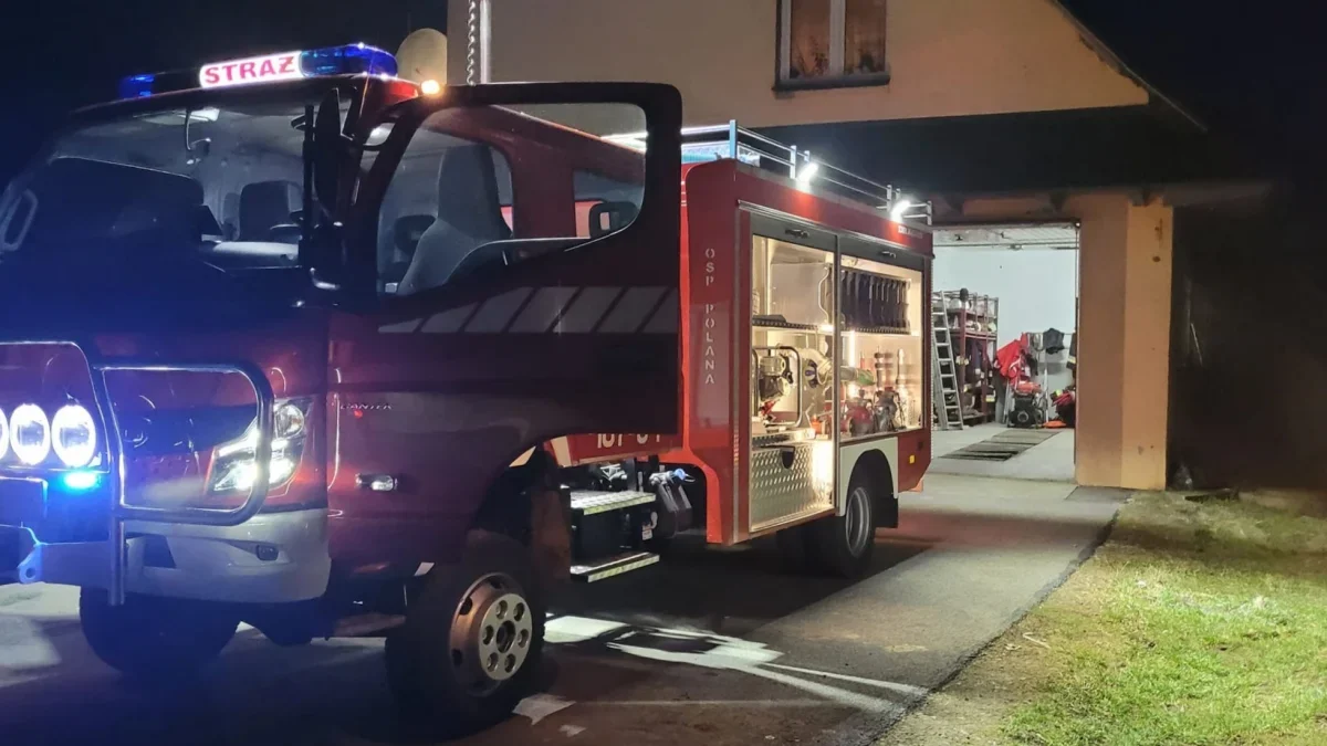 Do Polany trafił nowy samochód ratowniczo-gaśniczy. Można pomóc w jego doposażeniu - Zdjęcie główne