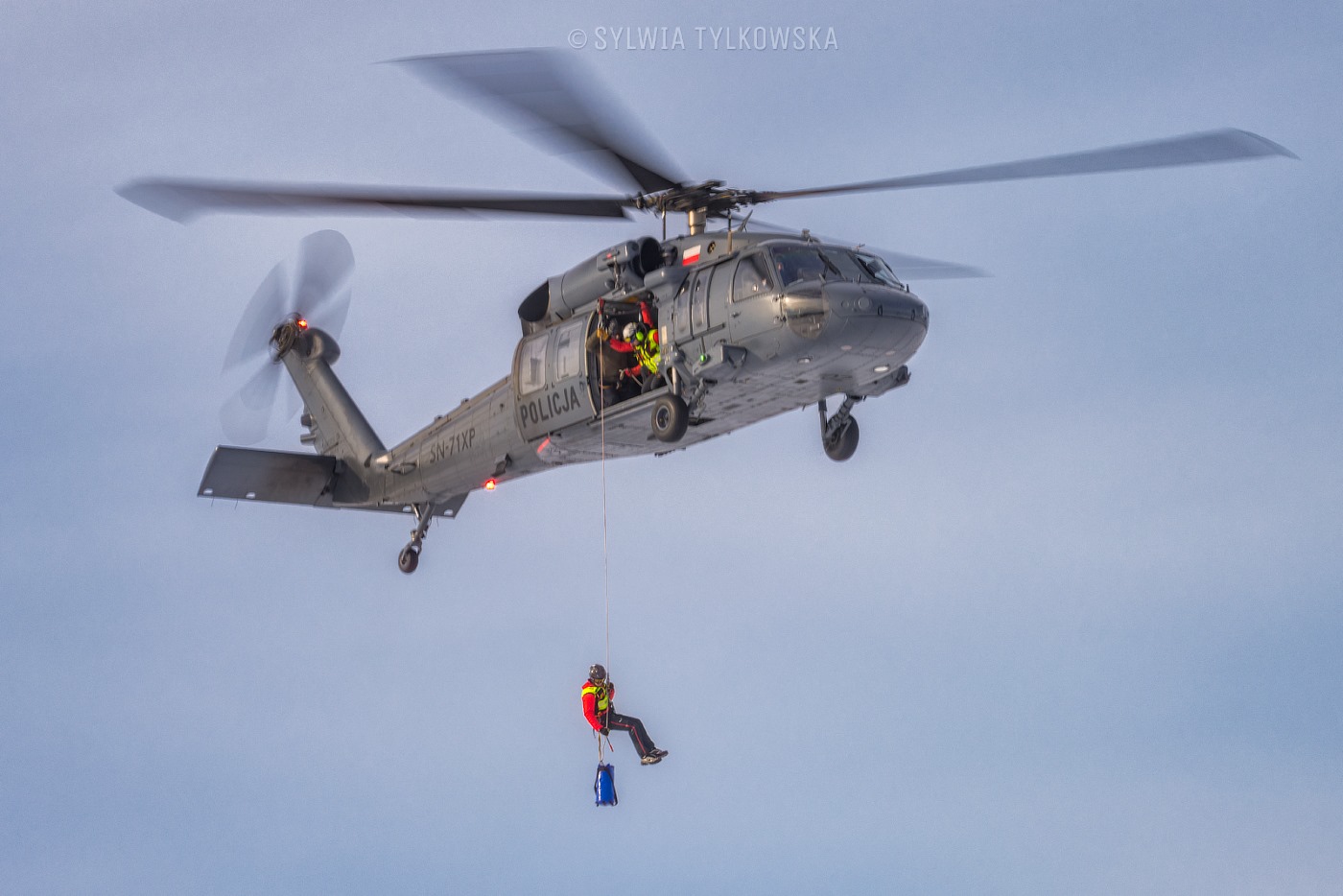 Szkolenie Goprowców na śmigłowcu Sikorsky S-70 I Blackhawk [ZDJĘCIA] [FILM] - Zdjęcie główne