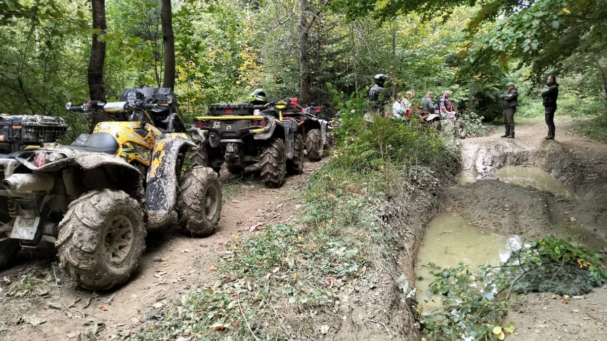 Bieszczady. Quadowcy zostali ukarani za nielegalny rajd po lasach - Zdjęcie główne