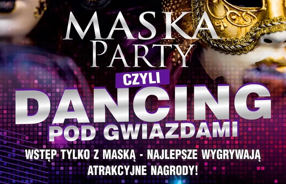 Maska Party czyli Dancing pod Gwiazdami w Lesku - Zdjęcie główne