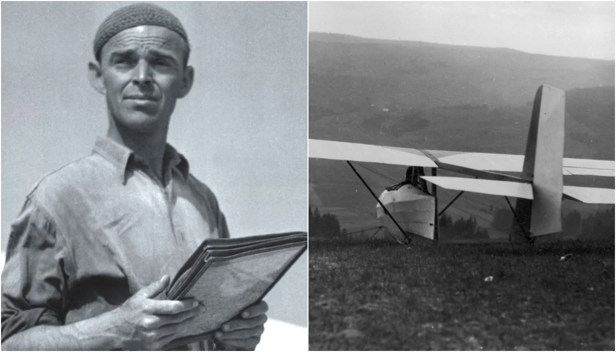 Tadeusz Góra to patron ośrodka szybowcowego w Bezmiechowej. Pilot 85 lat temu dokonał światowego rekordu - Zdjęcie główne
