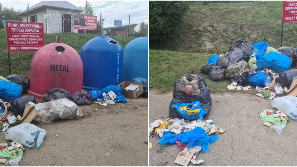 Olchowiec. Bez skrupułów przyjeżdżają, zostawiają śmieci po czym odjeżdżają. Takie nieodpowiedzialne zachowanie stanowi zagrożenie - Zdjęcie główne