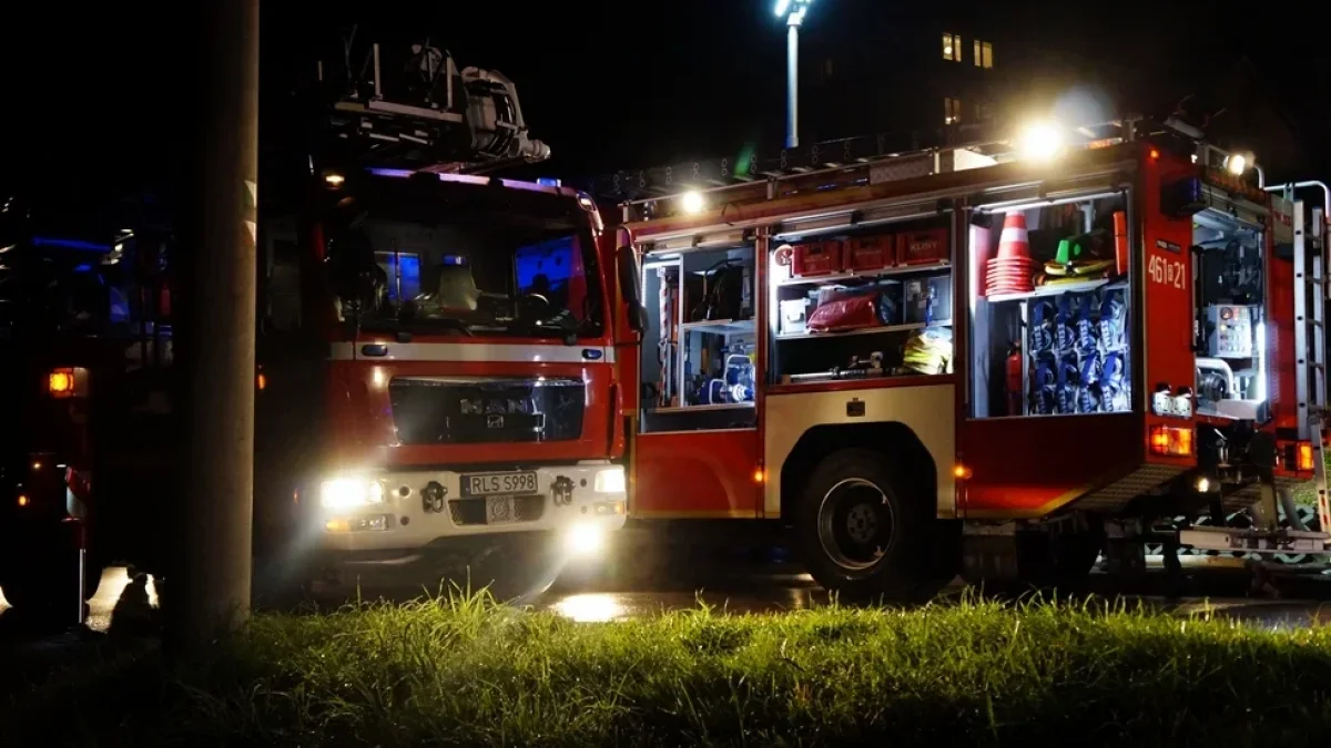 Pożar zamieszkałego domku w Solinie/Jawor. Na szczęście nikomu nic się nie stało - Zdjęcie główne