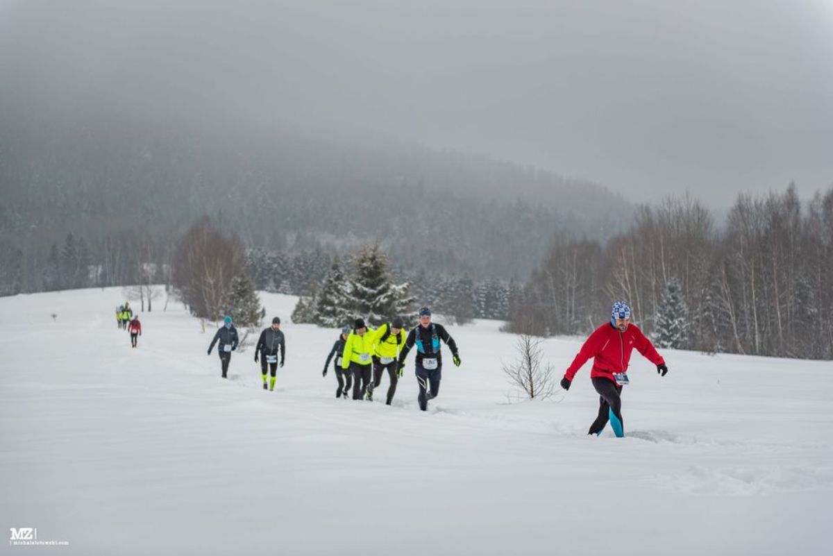 fot.  Michał Złotowski Photography z fanpage "Zimowy Maraton Bieszczadzki