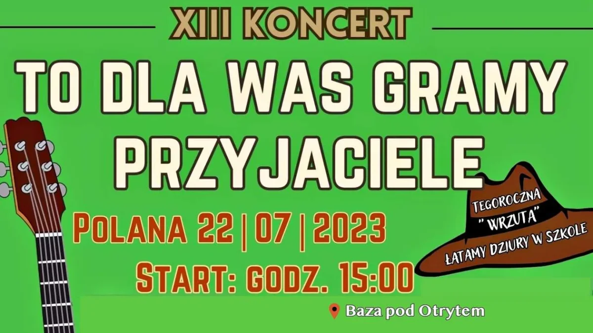 "To dla Was gramy Przyjaciele". Kultowa impreza w nowej odsłonie - XIII edycja koncertów w Polanie - Zdjęcie główne