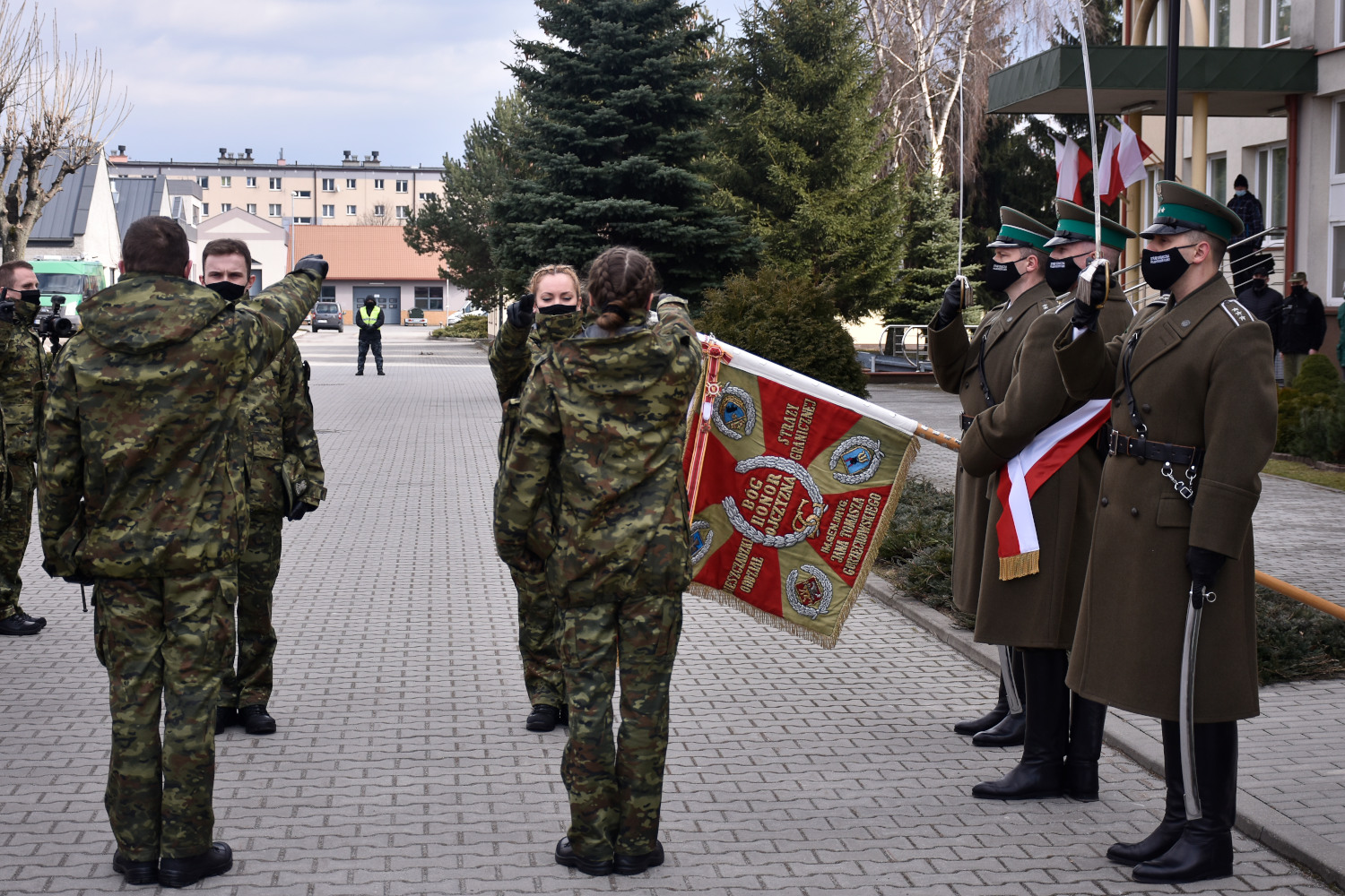 Ślubowanie nowych funkcjonariuszy