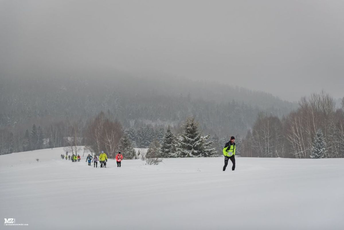 fot.  Michał Złotowski Photography z fanpage "Zimowy Maraton Bieszczadzki