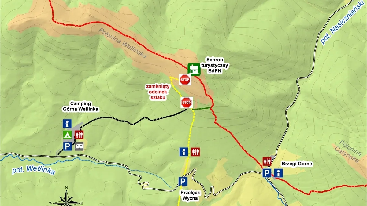 Od dzisiaj obiekt na Połoninie Wetlińskiej dostępny dla turystów. Wprowadzono też zmianę organizacji ruchu turystycznego w tym rejonie - Zdjęcie główne